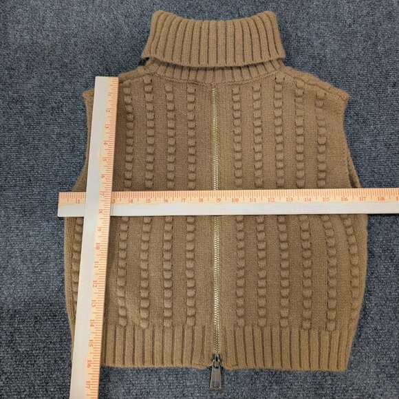 Zara Soft Knit Turtleneck Top Medium - Picture 3 of 5